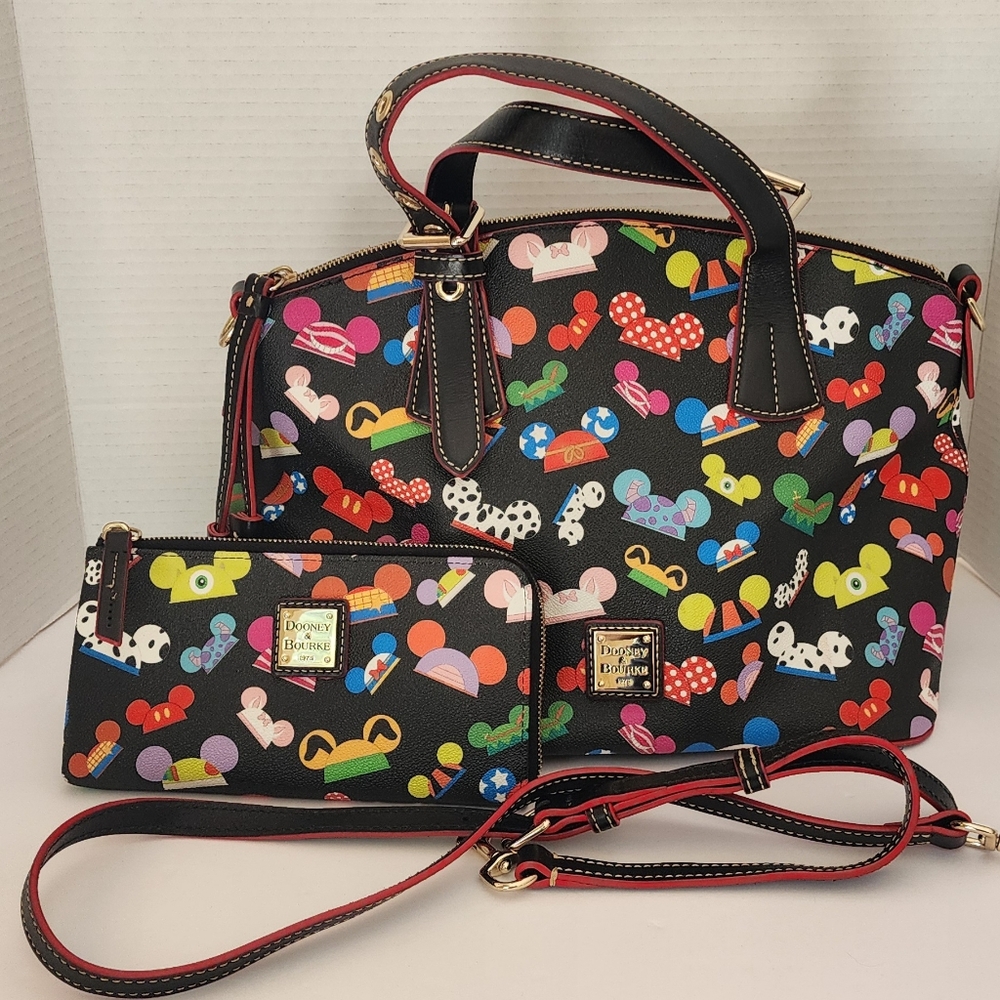 Disney Dooney & Bourke Hats - Satchel & Wallet Set